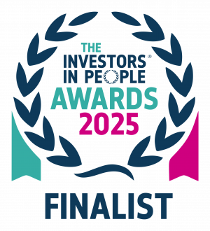 Investors in People Awards 2025 finalist Logo